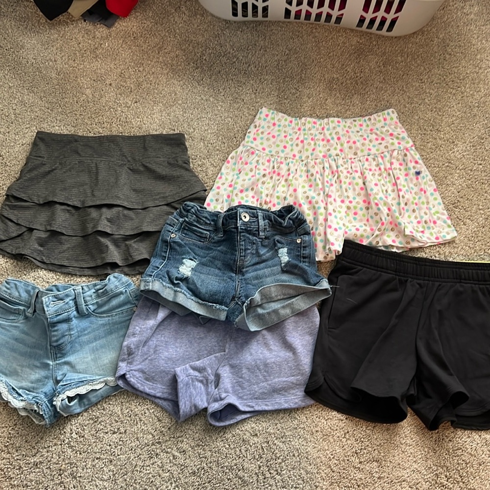 Girls shorts & skirts